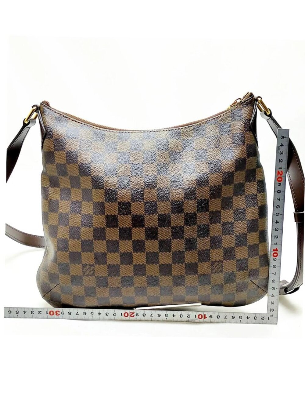 Authentic Louis Vuitton Bloomsbury PM Damier Ebene Crossbody Bag - Picture 3 of 9